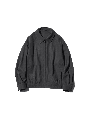 Brushed Jersey Oversized Blouson