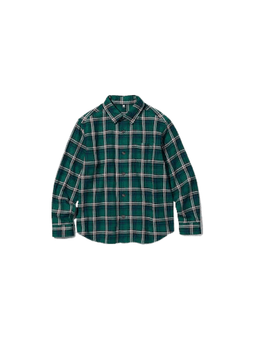 Flannel Checked Long Sleeve Shirt